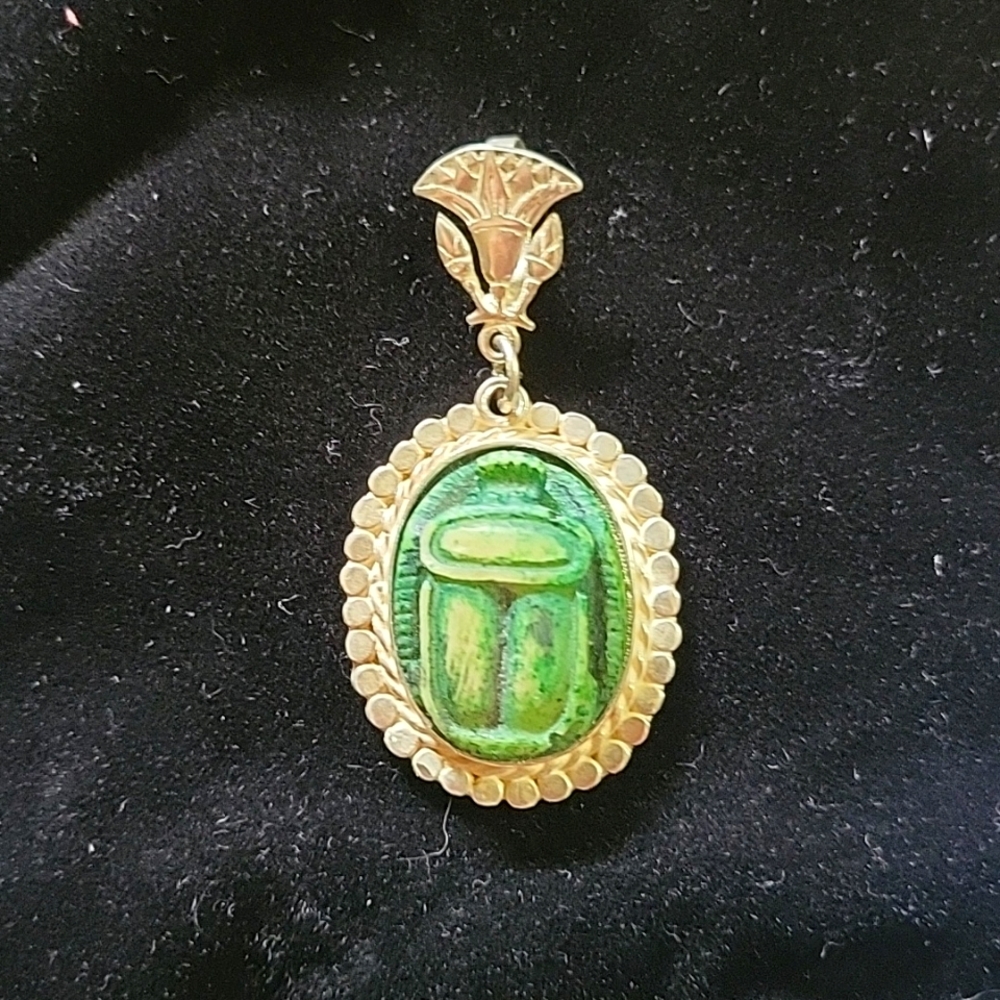 Scarab Necklace Slide